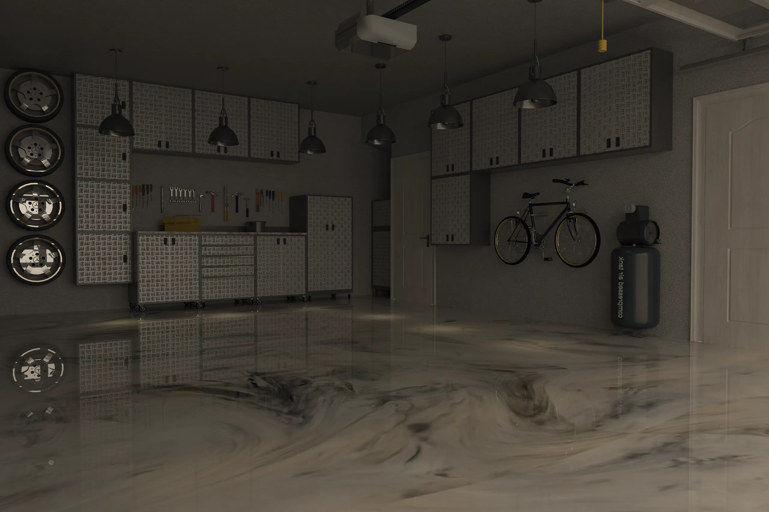 Private Garage – Innenraumdesign